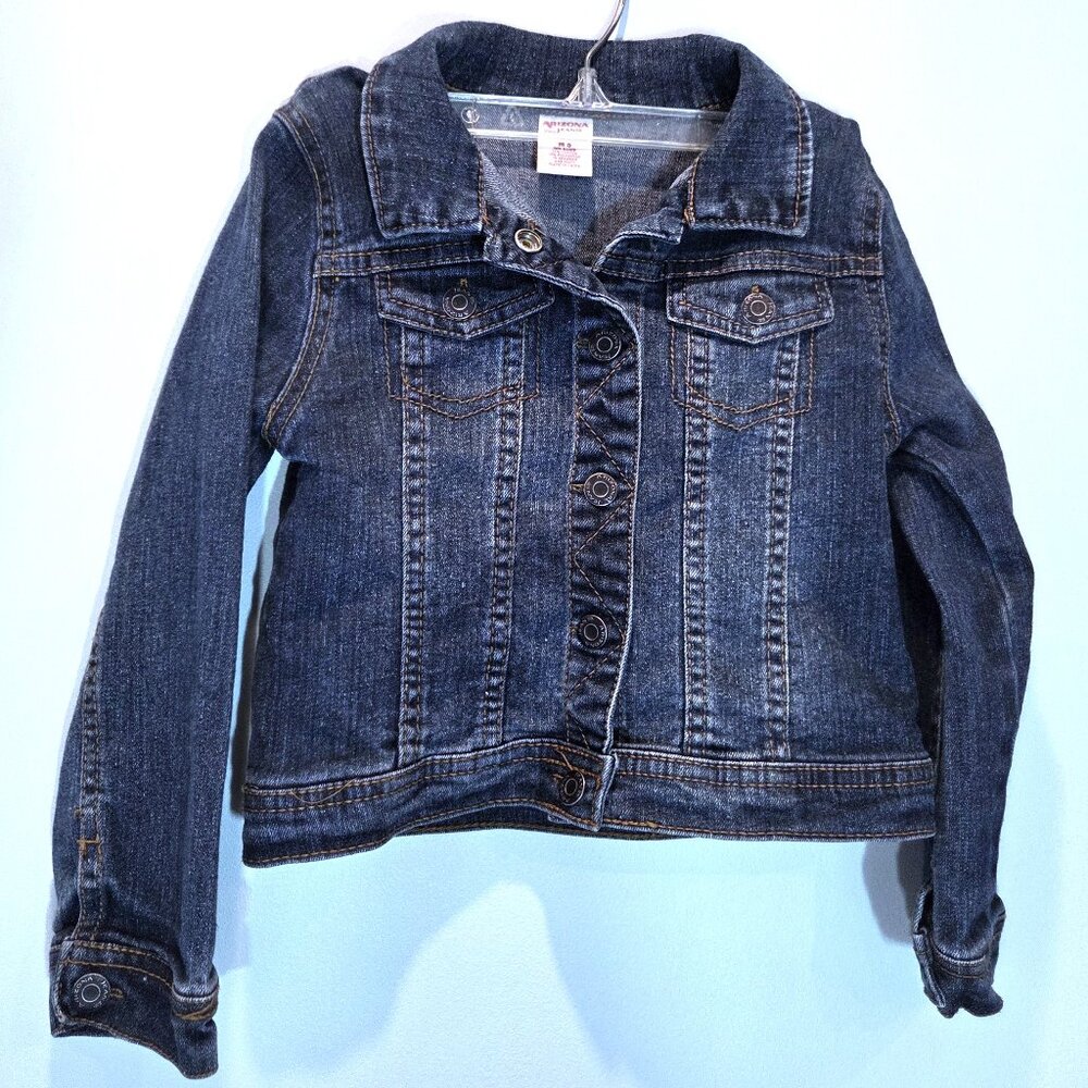 Arizona Jeans Girl's Jean Jacket Size M5